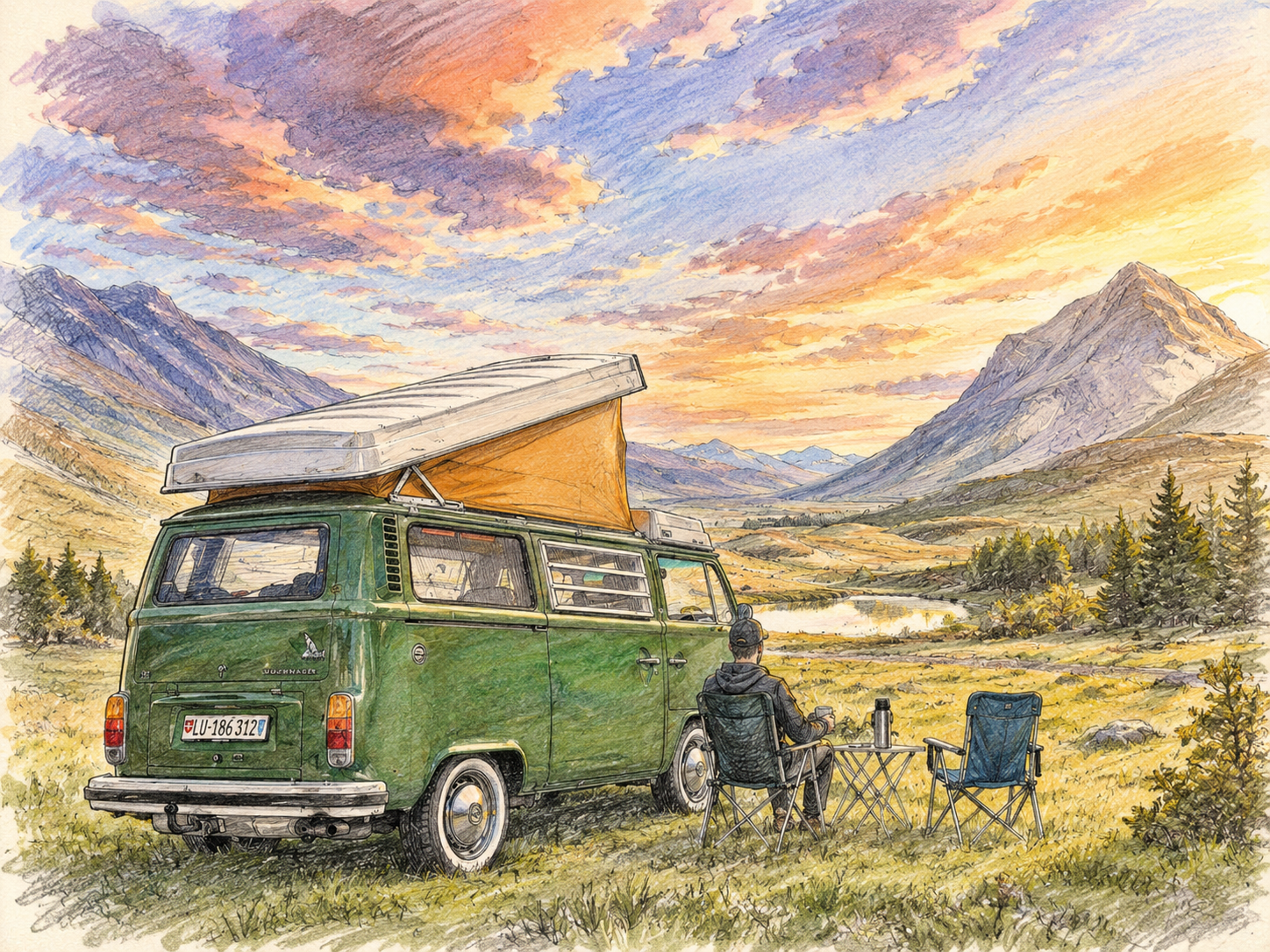 Sauberes Trinkwasser im Wohnmobil mit Wasserfilter beim Camping