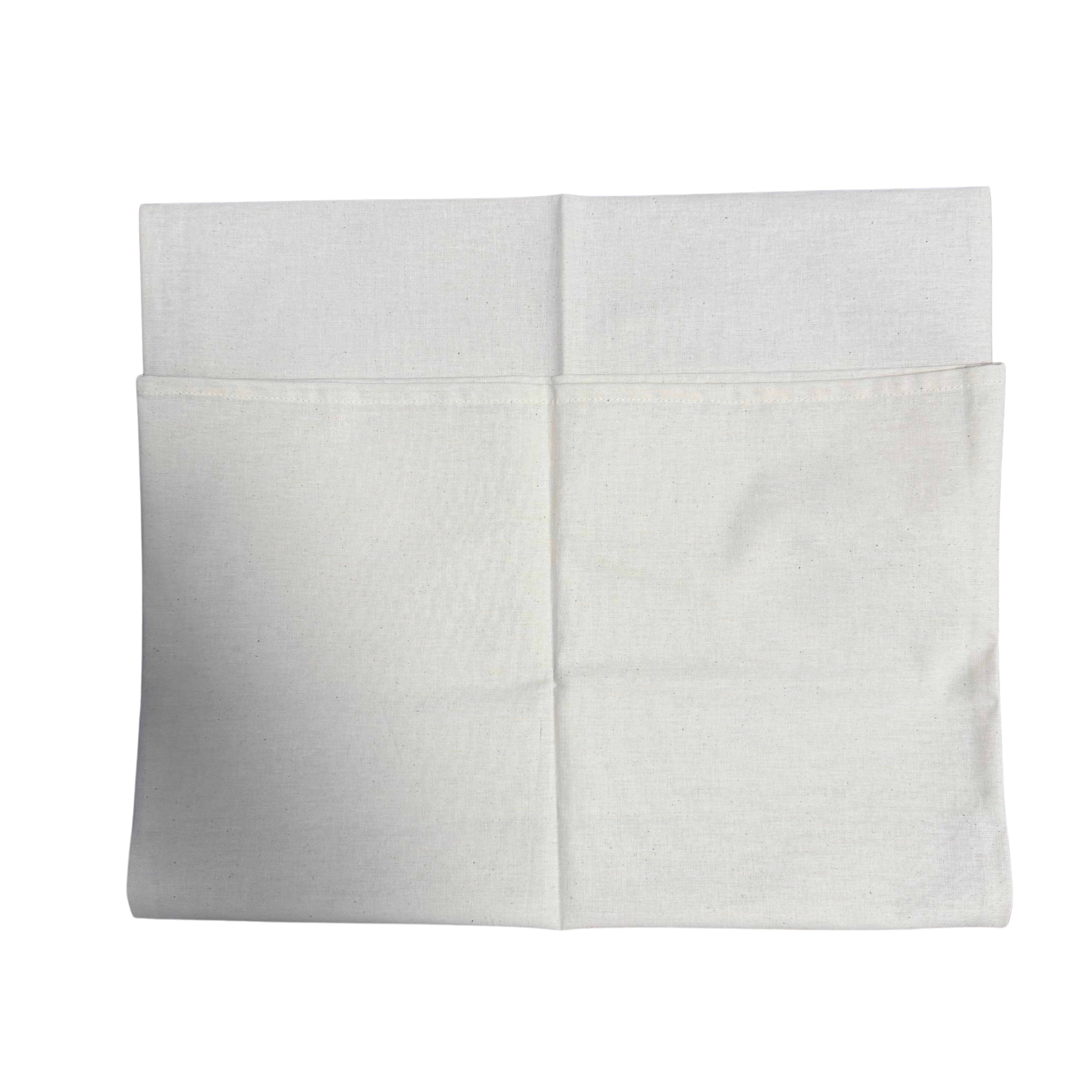 Kissenbezug Bio Baumwolle mit Hotelverschluss 40 x 60cm