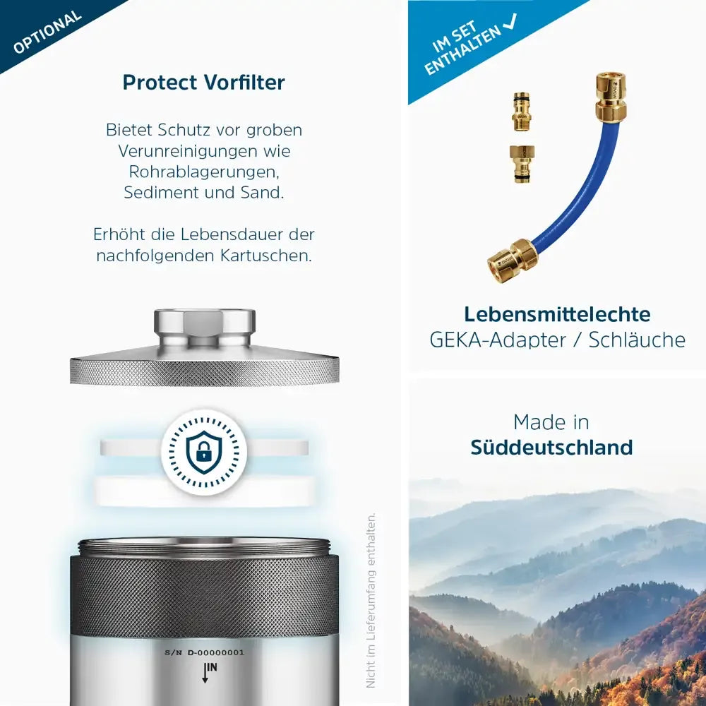 Alb Filter - MOBIL Active Trinkwasserfilter | Mit GEKA Anschluss