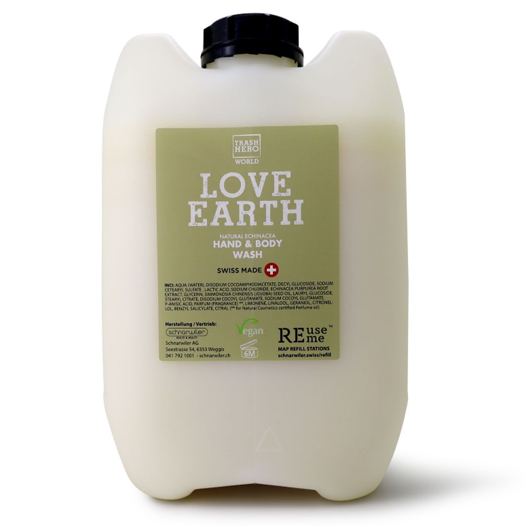 LOVE EARTH Hand & Body Wash Echinacea