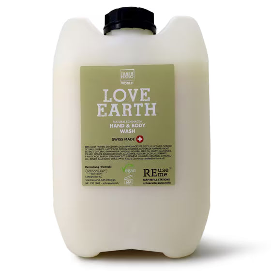 Love Earth Hand&Body Wash Kanister, 10 Liter