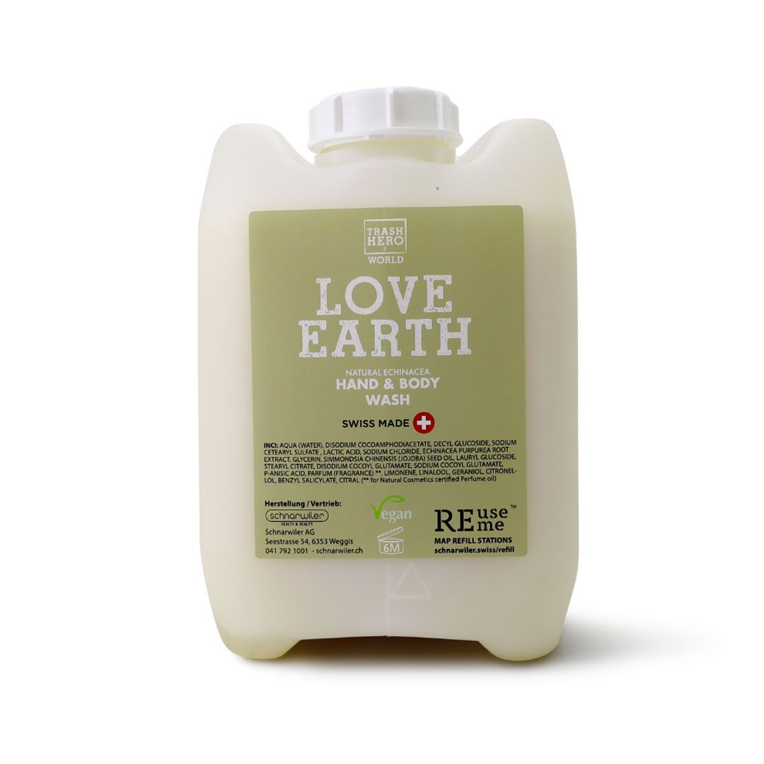 LOVE EARTH Hand & Body Wash Echinacea