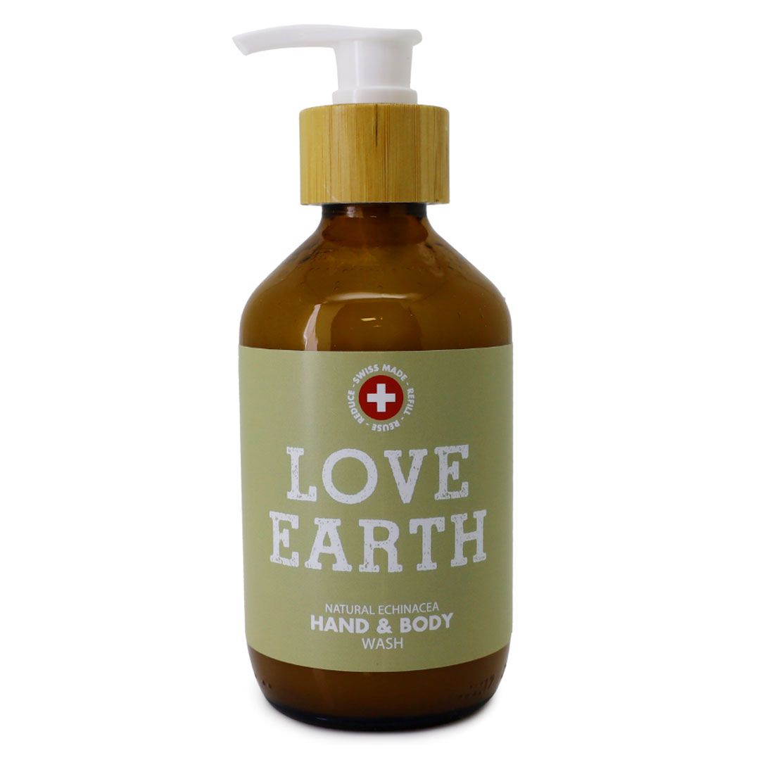 LOVE EARTH Hand & Body Wash Echinacea