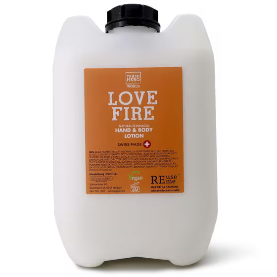 Love Fire Hand&Body Lotion Kanister, 10 Liter