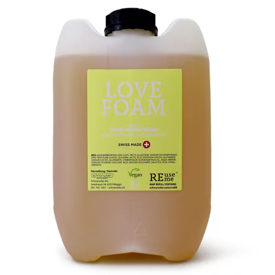 LOVE FOAM Hand Wash für Foam Dispenser Kanister, 10 Liter