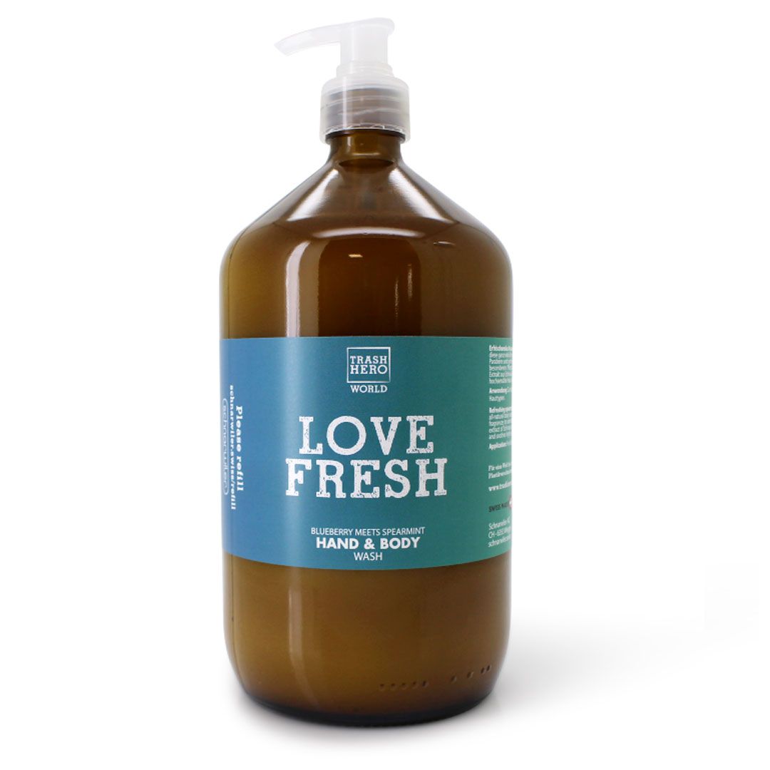 LOVE FRESH Hand & Body Wash Blueberry meets Spearmint