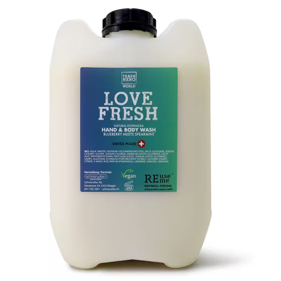 Love Fresh Hand&Body Wash Kanister, 10 Liter