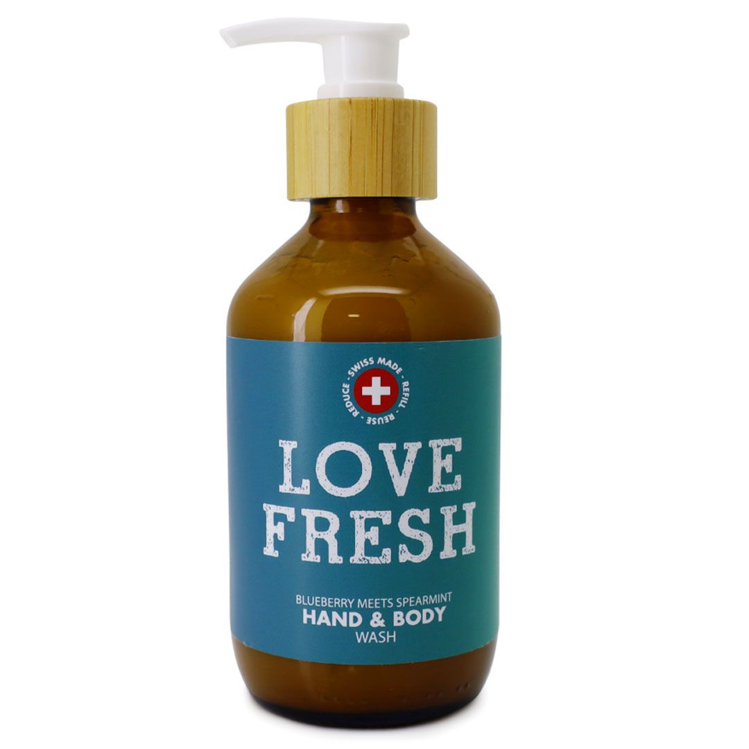LOVE FRESH Hand & Body Wash Blueberry meets Spearmint
