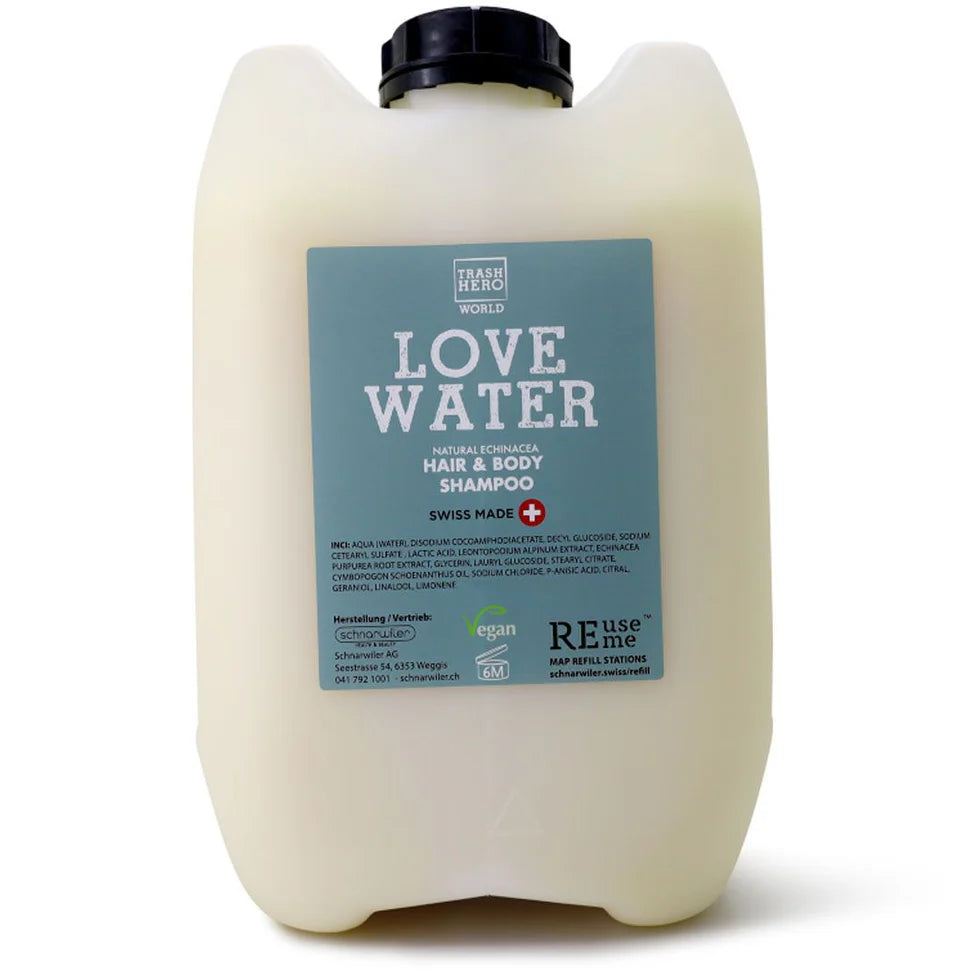 Love Water Hair&Body Shampoo Kanister, 10 Liter