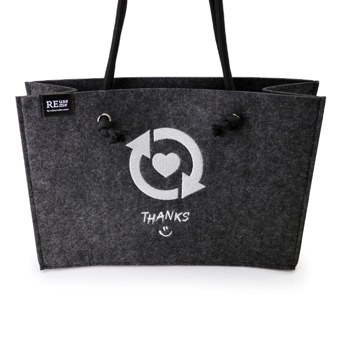 ReUseMe Shopping Bag aus Loden