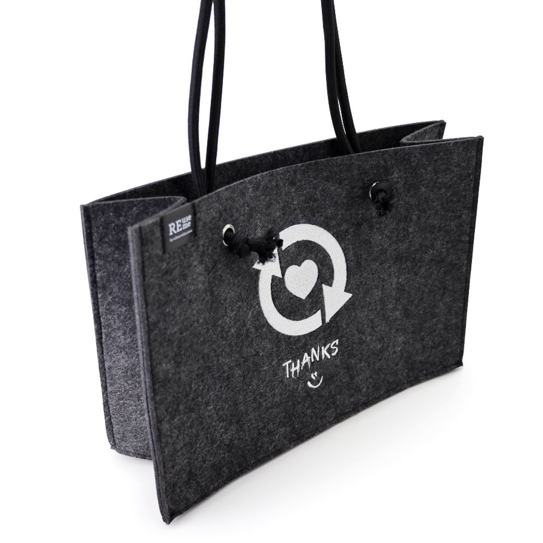 ReUseMe Shopping Bag aus Loden