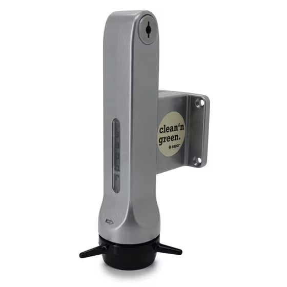 sapor Trockenseifenspender aus Metall, silber