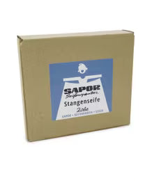 sapor Trockenseife - Bio Zirbe (Arve) mit Zirbelöl - 100% biologisch abbaubar