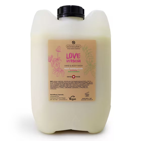 Love Verbena Hand&Body Wash Kanister, 10 Liter