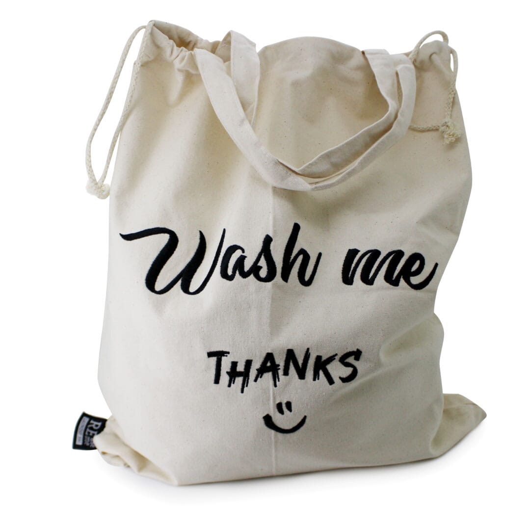 ReUseMe Laundry Bag, Wash me